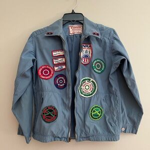 McGregor junior rifleman jacket features a variety of marksmanship patches.